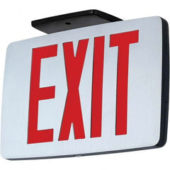 Hubbell Lighting - Illuminated Exit Signs Number of Faces: 1 Letter Color: Red - A1 Tooling