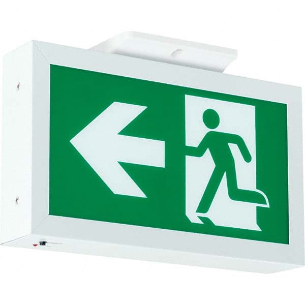 Hubbell Lighting - Illuminated Exit Signs Number of Faces: 1 Letter Color: Green - A1 Tooling