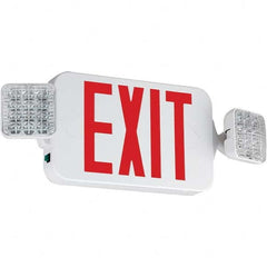 Hubbell Lighting - Combination Exit Signs Mounting Type: Ceiling Mount; Wall Mount Number of Faces: 1 - A1 Tooling