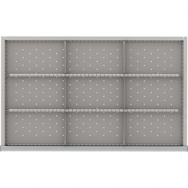 LISTA - 9-Compartment Drawer Divider Layout for 3.15" High Drawers - A1 Tooling