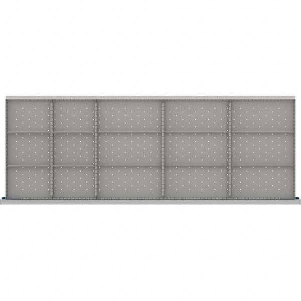 LISTA - 15-Compartment Drawer Divider Layout for 3.15" High Drawers - A1 Tooling