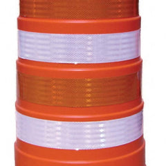 VizCon - Traffic Barrels, Delineators & Posts Type: Channelizer Drum Material: Plastic - A1 Tooling