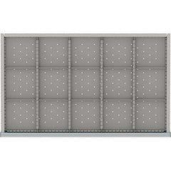 LISTA - 15-Compartment Drawer Divider Layout for 3.15" High Drawers - A1 Tooling