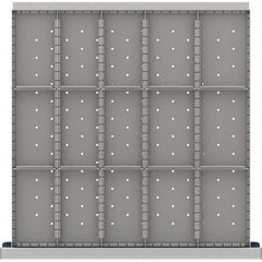 LISTA - 15-Compartment Drawer Divider Layout for 3.15" High Drawers - A1 Tooling