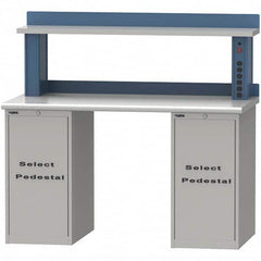 LISTA - Stationary Work Benches, Tables Type: Workstation Top Material: Plastic Laminate - A1 Tooling