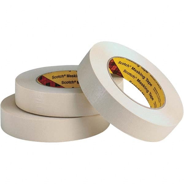 3M - 12" Wide x 60 Yd Long x 7.6 mil Tan Crepe Paper Masking Tape - A1 Tooling