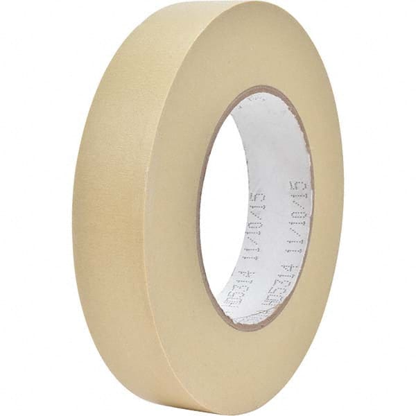 3M - 3/4" Wide x 60 Yd Long x 7.3 mil Tan Crepe Paper Masking Tape - A1 Tooling