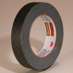 3M - 36mm Wide x 55 m x 5.6 mil Black Crepe Paper Masking Tape - A1 Tooling