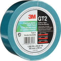 3M - 50m x 48mm x 11 mil Teal Cotton Cloth Gaffers Tape - A1 Tooling