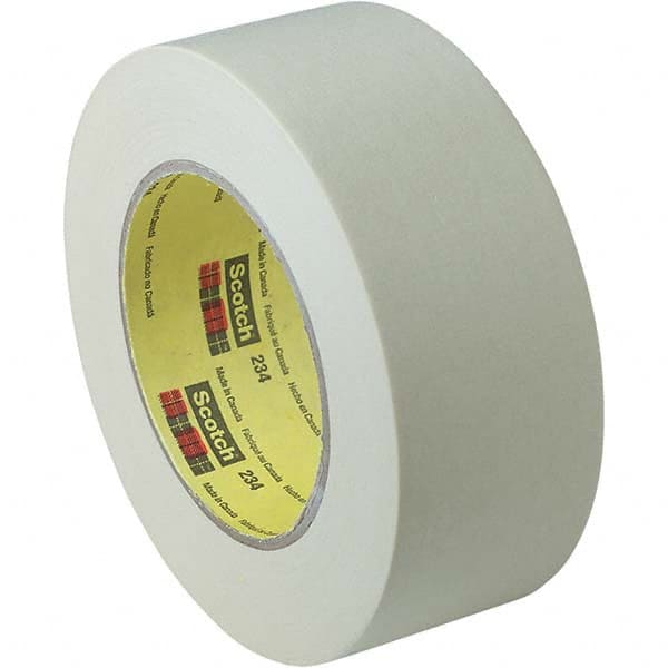 3M - 71mm Wide x 55 m x 5.9 mil Tan Crepe Paper Masking Tape - A1 Tooling