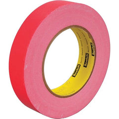 3M - 3/8" Wide x 60 Yd Long x 6.7 mil Red Paper Masking Tape - A1 Tooling