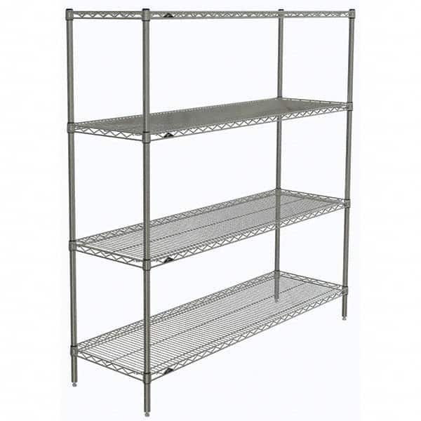 Metro - 2,000 Lb Capacity 4 Shelf Wire Shelving - Starter Unit - A1 Tooling