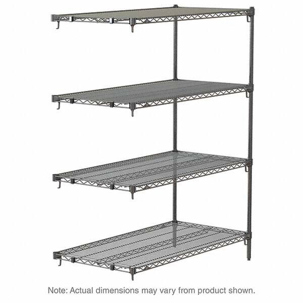 Metro - 2,000 Lb Capacity 4 Shelf Wire Shelving - Add-On Unit - A1 Tooling