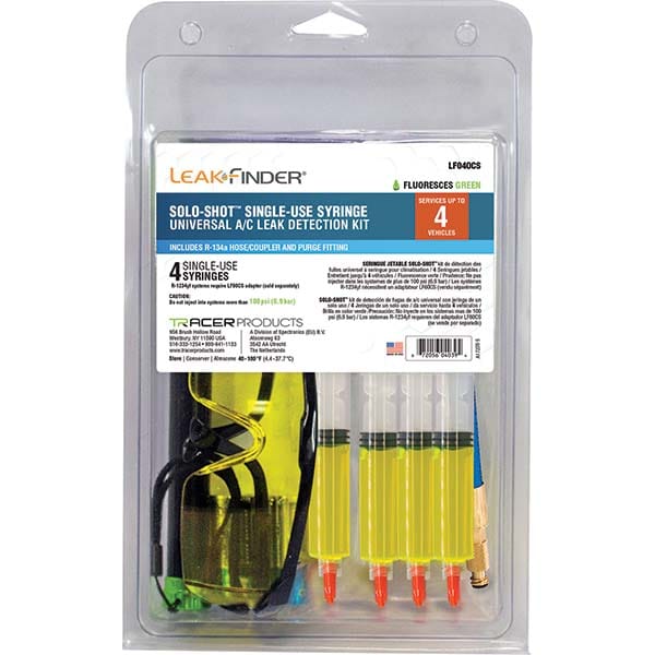 Leak Finder - Automotive Leak Detection Kits Type: A/C Dye Injection Kit Applications: A/C Systems - A1 Tooling