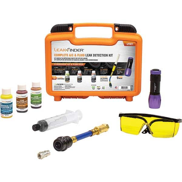 Leak Finder - Automotive Leak Detection Kits Type: A/C Dye Injection Kit Applications: A/C Systems - A1 Tooling