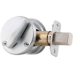 Schlage - Deadbolts Type: Classroom Deadbolt Door Thickness Range: 1-3/8 - 1-7/8 - A1 Tooling