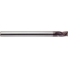 M.A. Ford - Corner Radius & Corner Chamfer End Mills; Mill Diameter (Inch): 1/8 ; Mill Diameter (Decimal Inch): 0.1250 ; End Type: Corner Radius ; Corner Radius (Inch): 0.02 ; Corner Radius (Decimal Inch): 0.02 ; Number of Flutes: 3 - Exact Industrial Supply