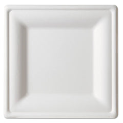 ECO PRODUCTS - Paper & Plastic Cups, Plates, Bowls & Utensils; Breakroom Accessory Type: Plates ; Breakroom Accessory Description: Dinnerware-Plate; Bagasse ; Color: White - Exact Industrial Supply