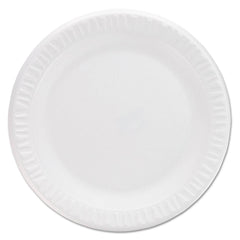 DART - Paper & Plastic Cups, Plates, Bowls & Utensils; Breakroom Accessory Type: Plates ; Breakroom Accessory Description: Dinnerware-Plate; Foam ; Color: White - Exact Industrial Supply