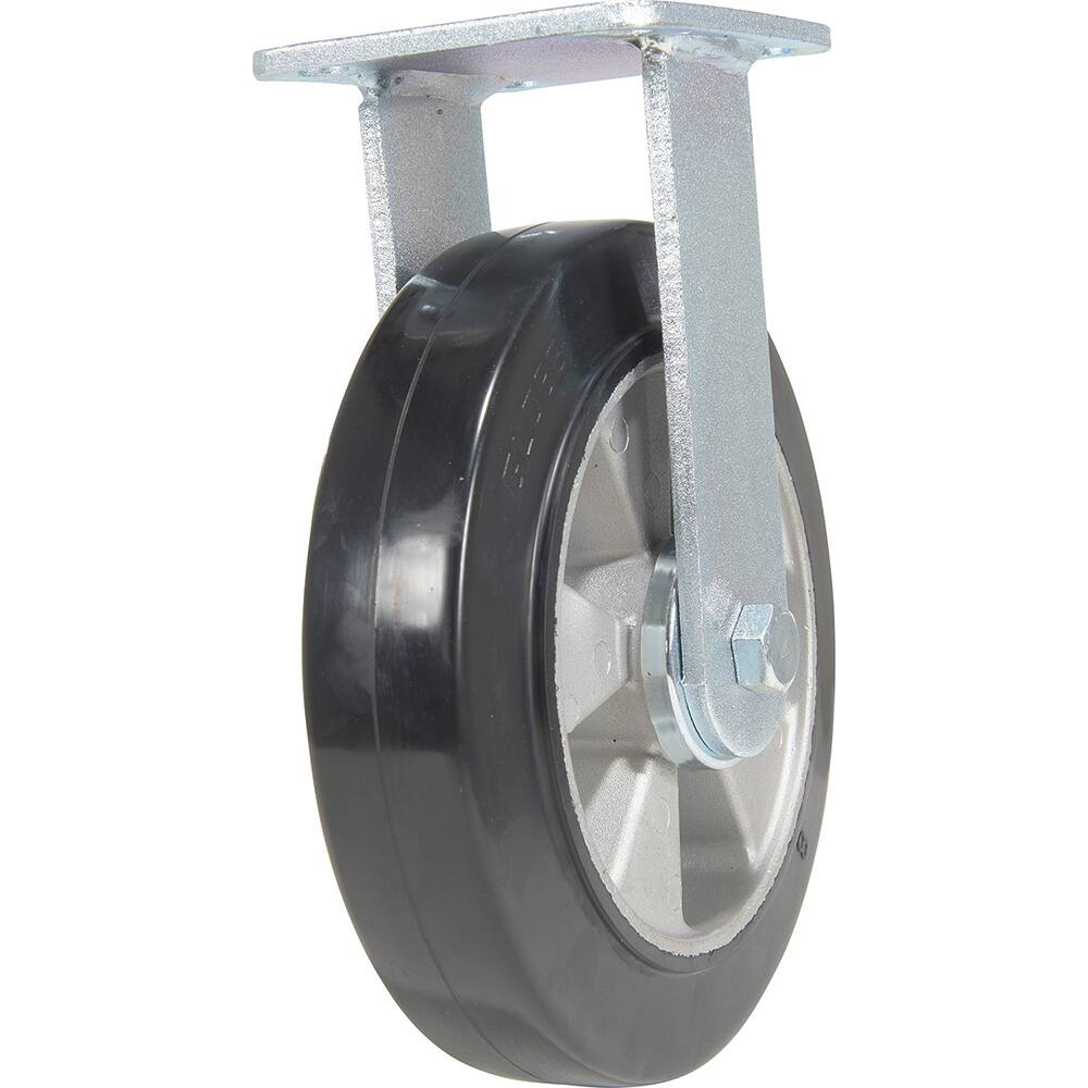 Vestil - Standard Casters; Mount: With Holes ; Style: Rigid ; Wheel Diameter: 8 (Inch); Wheel Width: 2 (Inch); Overall Height (Inch): 9-1/2 ; Load Capacity (Lb.): 881.000 - Exact Industrial Supply