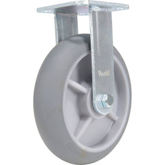 Vestil - Standard Casters; Mount: With Holes ; Style: Rigid ; Wheel Diameter: 8 (Inch); Wheel Width: 2 (Inch); Overall Height (Inch): 9-1/2 ; Load Capacity (Lb.): 705.000 - Exact Industrial Supply