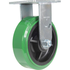 Vestil - Standard Casters; Mount: With Holes ; Style: Rigid ; Wheel Diameter: 6 (Inch); Wheel Width: 2 (Inch); Overall Height (Inch): 7-1/2 ; Load Capacity (Lb.): 900.000 - Exact Industrial Supply