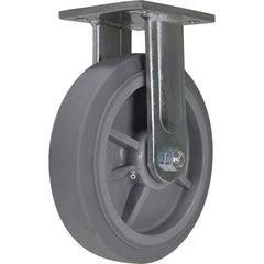 Vestil - Standard Casters; Mount: With Holes ; Style: Rigid ; Wheel Diameter: 8 (Inch); Wheel Width: 2 (Inch); Overall Height (Inch): 9-1/2 ; Load Capacity (Lb.): 675.000 - Exact Industrial Supply