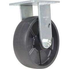 Vestil - Standard Casters; Mount: With Holes ; Style: Rigid ; Wheel Diameter: 6 (Inch); Wheel Width: 2 (Inch); Overall Height (Inch): 7-1/2 ; Load Capacity (Lb.): 1200.000 - Exact Industrial Supply