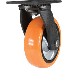 Vestil - Standard Casters; Mount: With Holes ; Style: Swivel ; Wheel Diameter: 6 (Inch); Wheel Width: 2 (Inch); Overall Height (Inch): 7-1/2 ; Load Capacity (Lb.): 837.000 - Exact Industrial Supply