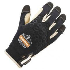 710LTR XL BLK HD LEATHER-REIN GLOVES - A1 Tooling