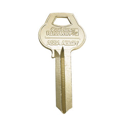 Corbin Russwin - Key Blanks; Type: Corbin ; Material: Brass - Exact Industrial Supply