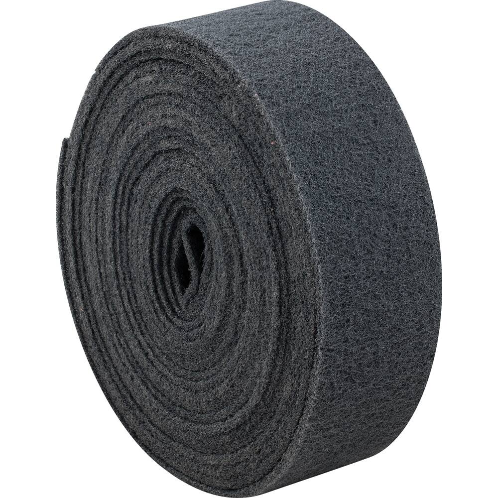 PFERD - Non-Woven Rolls; Abrasive Material: Silicon Carbide ; Roll Width (Inch): 4 ; Overall Length (Feet): 30.00 ; Grade: Super Fine ; Roll Color: Dark Tan ; Roll Width (Decimal Inch): 4 - Exact Industrial Supply