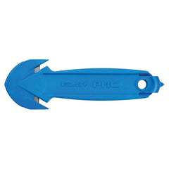 PHC - Utility Knives, Snap Blades & Box Cutters; Type: Safety Cutter ; Blade Type: Recessed/Concealed Fixed Blade ; Number of Blades Included: 1 ; Handle Material: Plastic ; Color: Blue ; Handle Length: 6.25 (Inch) - Exact Industrial Supply