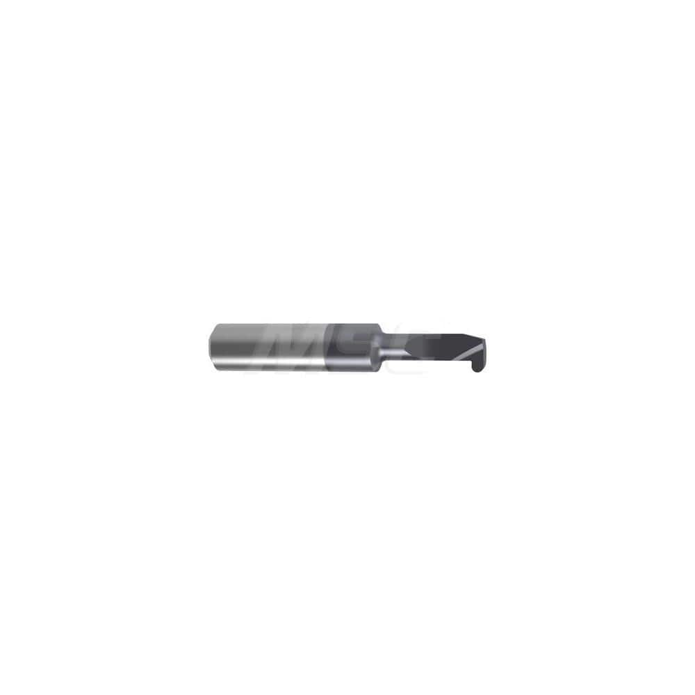 Grooving Tool: LH Cut, Full Radius Solid Carbide