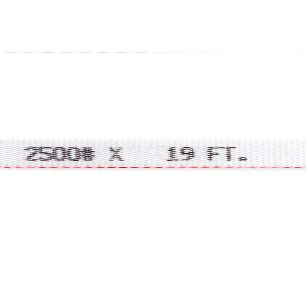 Wire Pulling Line & Conduit Measuring Tape; Line/Tape Type: Pull Tape; Material: Polyester; Rope/Tape Diameter (Inch): 3/4; Rope/Tape Length (Feet): 3000; Breaking Strength (Lb.): 2500; Maximum Work Load (Lb.): 2500