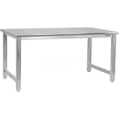 Stationary Work Bench: 36″ Wide, 36″ Deep, 32″ High 6,600 lb Capacity