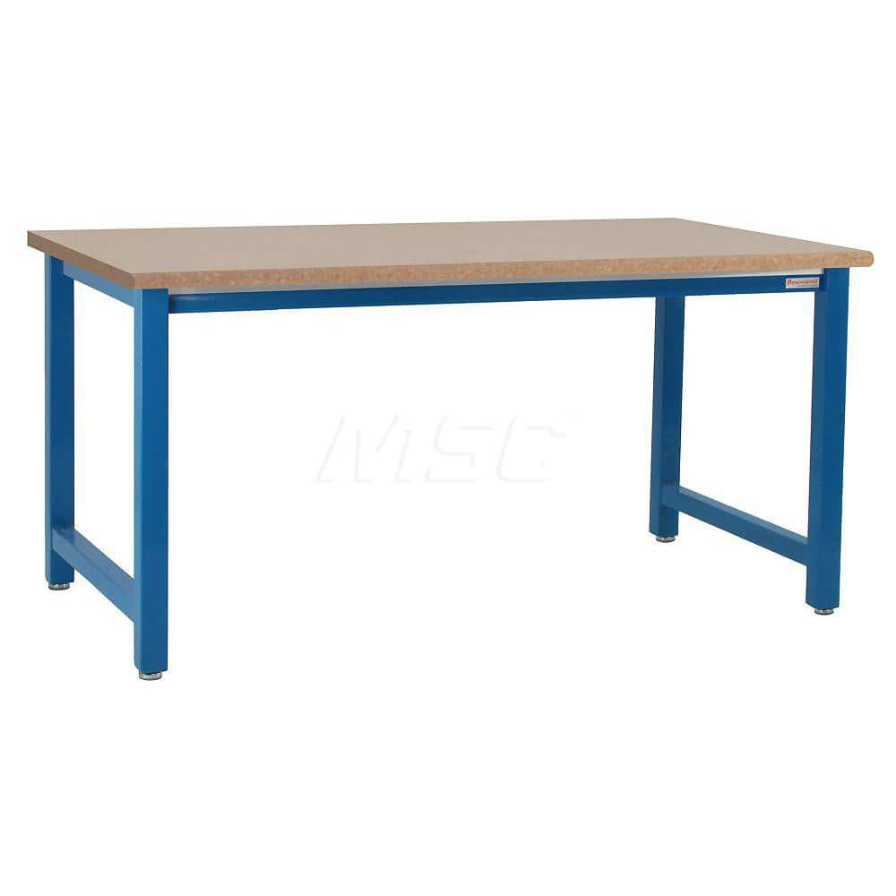 Stationary Work Bench: 30″ Wide, 30″ Deep, 36″ High 6,600 lb Capacity