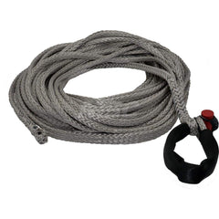 6,600 Lb 1,800″ Long x 3/8″ High Automotive Winch Strap Loop & Eye, For Use with Winches & Shackles