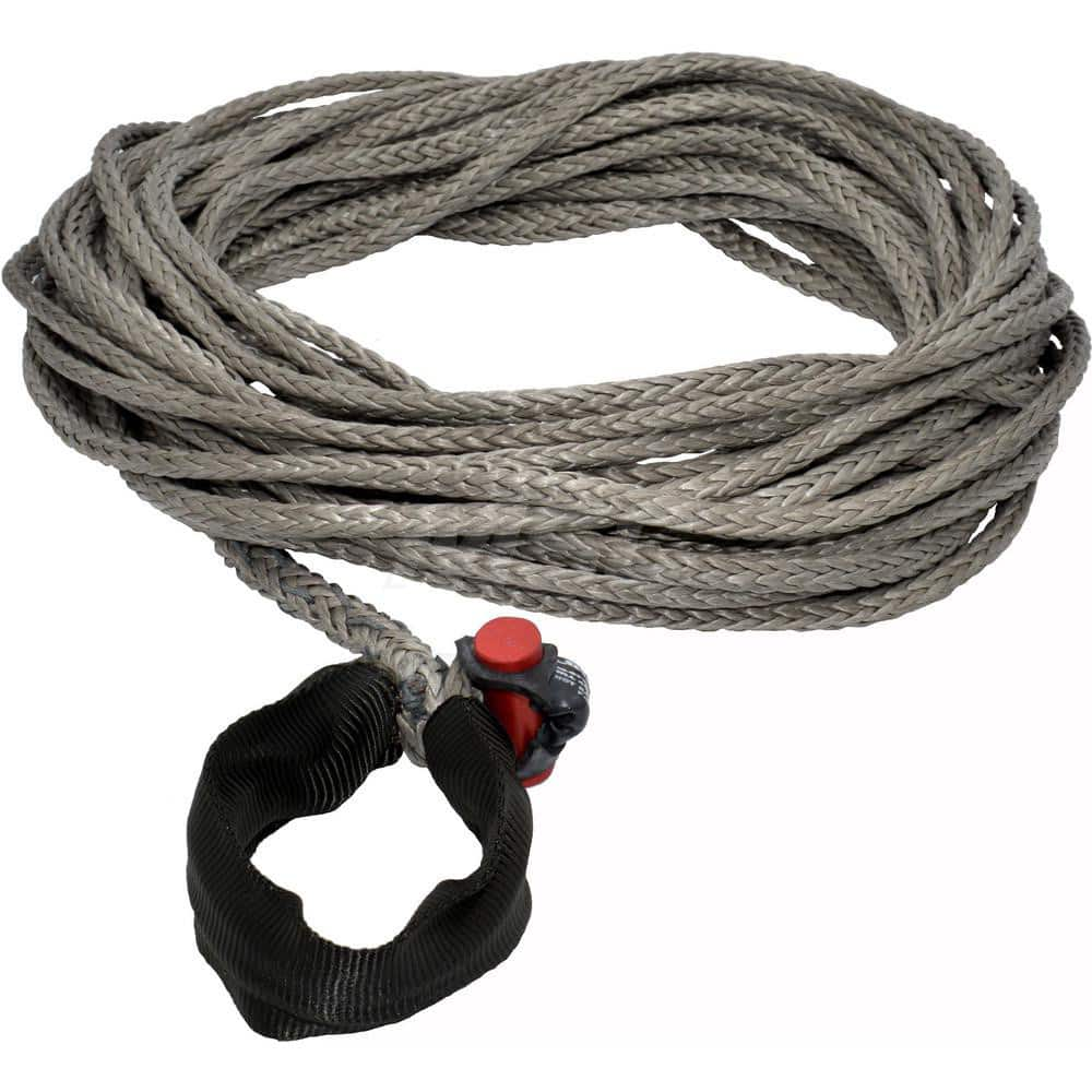 4,400 Lb 900″ Long x 5/16″ High Automotive Winch Strap Loop & Eye, For Use with Winches & Shackles