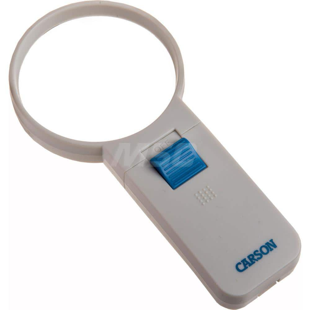 Handheld Magnifiers; Minimum Magnification: 4x; Maximum Magnification: 4x; Lens Shape: Round