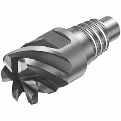 Sandvik Coromant - Corner Radius & Corner Chamfer End Mill Heads Mill Diameter (Inch): 3/8 Mill Diameter (Decimal Inch): 0.3750 - A1 Tooling