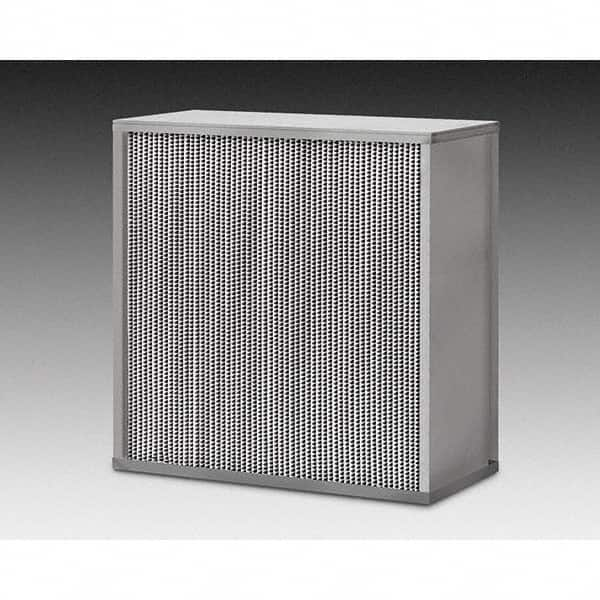 PRO-SOURCE - 24" High x 24" Wide x 11-1/2" Deep, 99.99% Capture Efficiency, HEPA Air Filter - A1 Tooling