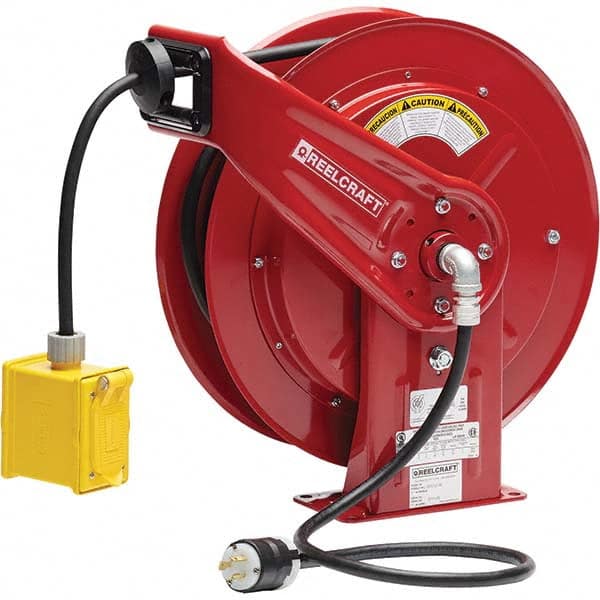 Reelcraft - Cord & Cable Reels End Type: Duplex Box Cable Length (Feet): 75 - A1 Tooling