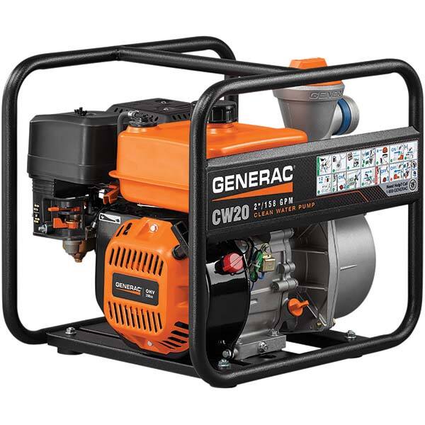 Generac Power - Self-Priming Engine Pumps Horsepower: 5.0 Engine Type: OHV - A1 Tooling