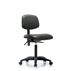 Task Chair: Vinyl, Carbon