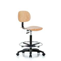 Task Chair: Wood, Natural