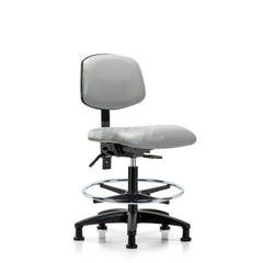 Task Chair: Vinyl, Dove