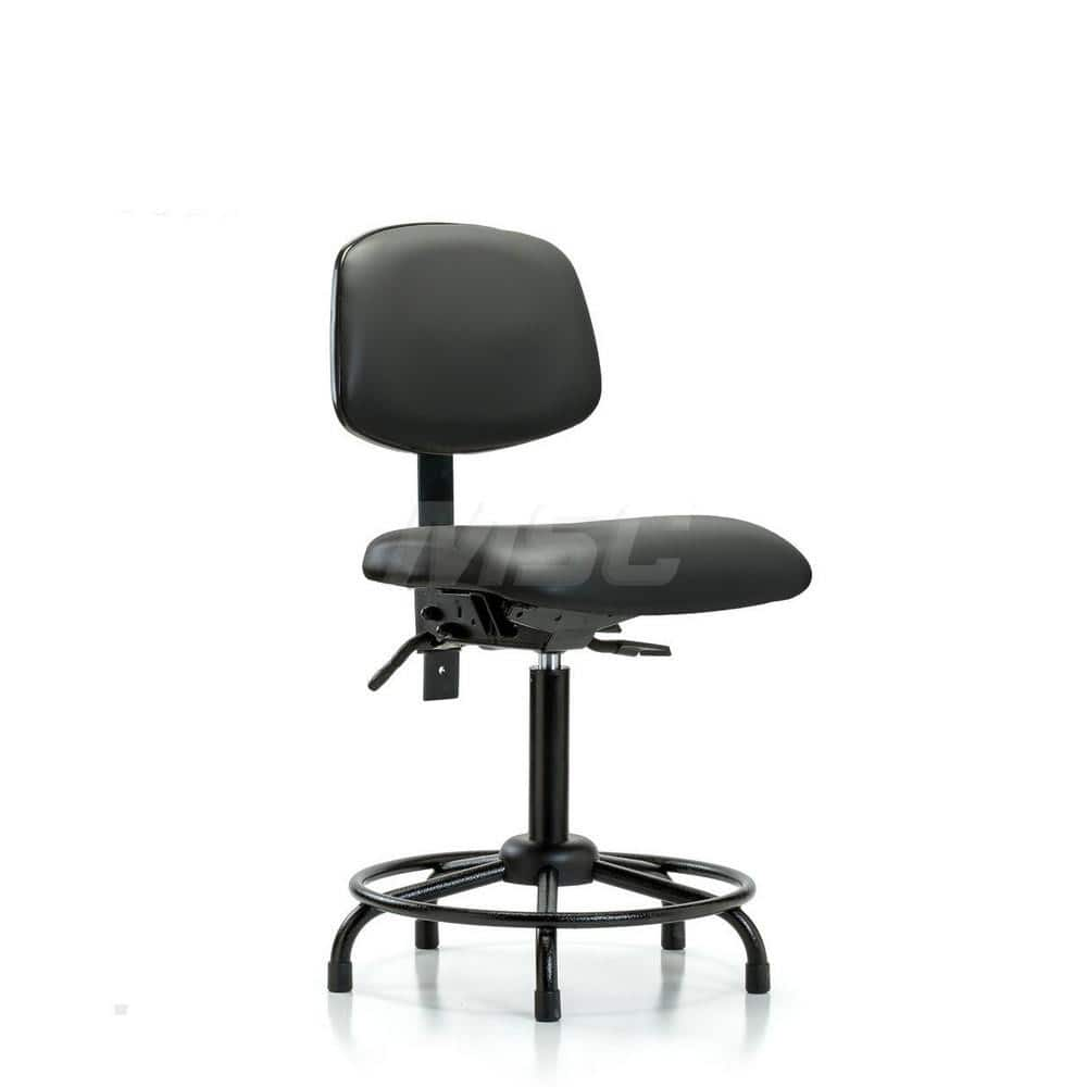 Task Chair: Vinyl, Carbon