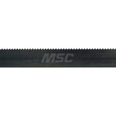 Welded Bandsaw Blade: 10' 5″ Long, 1/4″ Wide, 0.025″ Thick, 14 TPI Carbon Steel, Toothed Edge