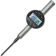 Electronic Drop Indicator: 0 to 2″ Range Accurate to 0.0004″, Flat & Lug Back